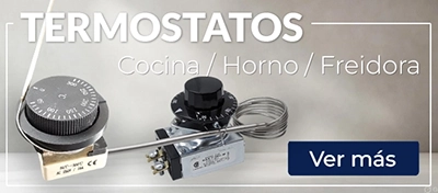 Termostato para cocina u horno 50-300 grados, termostatos para freidora industrial robertshaw brasilero.